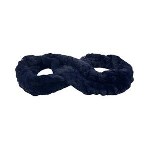100% Real Rabbit Fur Knit Infinity Scarf